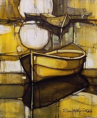 Salman Farooqi, 24 x 30 Inch, Acrylic on Canvas, Seascape Painting, AC-SF-655 Salman Farooqi, 24 x 30 Inch, Acrylic on Canvas, Seascape Painting, AC-SF-655